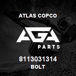 8113031314 Atlas Copco BOLT | AGA Parts