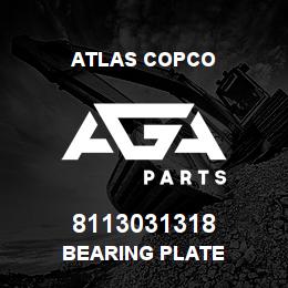 8113031318 Atlas Copco BEARING PLATE | AGA Parts