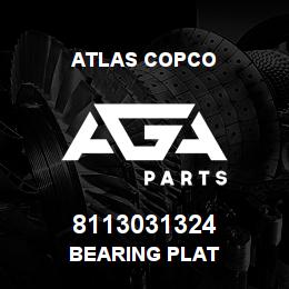 8113031324 Atlas Copco BEARING PLAT | AGA Parts