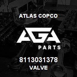 8113031378 Atlas Copco VALVE | AGA Parts