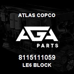 8115111059 Atlas Copco LE6 BLOCK | AGA Parts