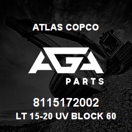 8115172002 Atlas Copco LT 15-20 UV BLOCK 60 | AGA Parts