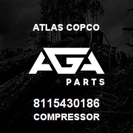 8115430186 Atlas Copco COMPRESSOR | AGA Parts