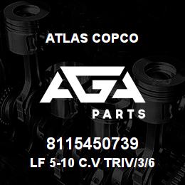 8115450739 Atlas Copco LF 5-10 C.V TRIV/3/60 | AGA Parts