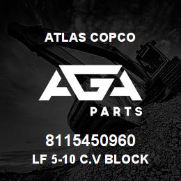 8115450960 Atlas Copco LF 5-10 C.V BLOCK | AGA Parts