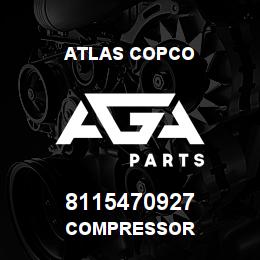 8115470927 Atlas Copco COMPRESSOR | AGA Parts