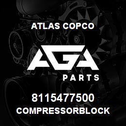 8115477500 Atlas Copco COMPRESSORBLOCK | AGA Parts