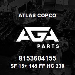 8153604155 Atlas Copco SF 15+ 145 FF HC 230V 60 API | AGA Parts