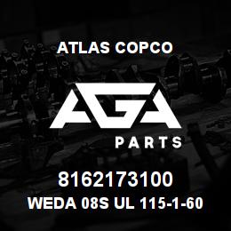 8162173100 Atlas Copco WEDA 08S UL 115-1-60 | AGA Parts