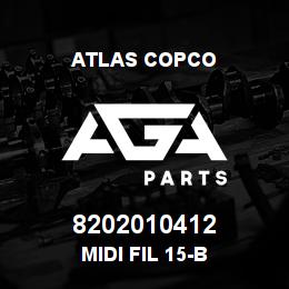 8202010412 Atlas Copco MIDI FIL 15-B | AGA Parts