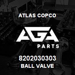 8202030303 Atlas Copco BALL VALVE | AGA Parts
