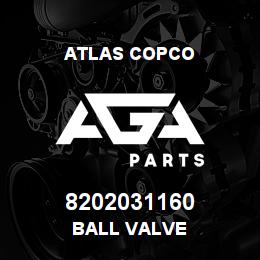 8202031160 Atlas Copco BALL VALVE | AGA Parts