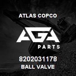 8202031178 Atlas Copco BALL VALVE | AGA Parts