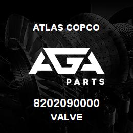 8202090000 Atlas Copco VALVE | AGA Parts