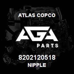 8202120518 Atlas Copco NIPPLE | AGA Parts