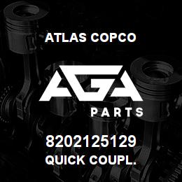 8202125129 Atlas Copco QUICK COUPL. | AGA Parts