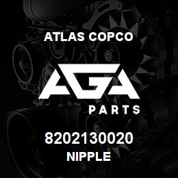 8202130020 Atlas Copco NIPPLE | AGA Parts