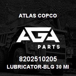 8202510205 Atlas Copco LUBRICATOR-BLG 30 MINERAL OIL | AGA Parts