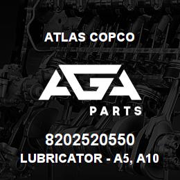8202520550 Atlas Copco LUBRICATOR - A5, A10, A20 WINCH | AGA Parts