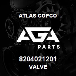 8204021201 Atlas Copco VALVE | AGA Parts