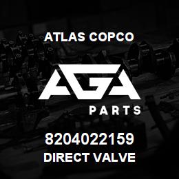 8204022159 Atlas Copco DIRECT VALVE | AGA Parts