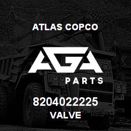 8204022225 Atlas Copco VALVE | AGA Parts