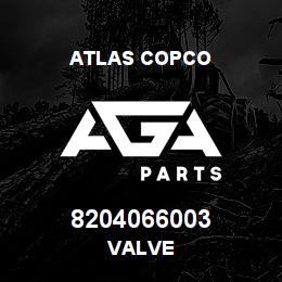 8204066003 Atlas Copco VALVE | AGA Parts