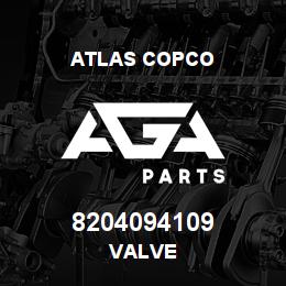 8204094109 Atlas Copco VALVE | AGA Parts