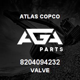 8204094232 Atlas Copco VALVE | AGA Parts