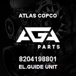 8204198801 Atlas Copco EL.GUIDE UNIT | AGA Parts
