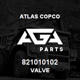 821010102 Atlas Copco VALVE | AGA Parts