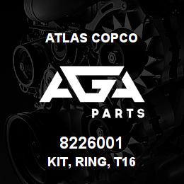 8226001 Atlas Copco KIT, RING, T16 | AGA Parts