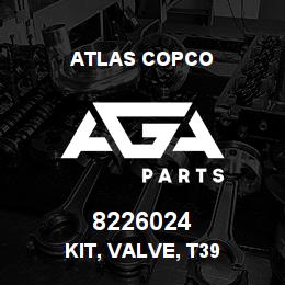 8226024 Atlas Copco KIT, VALVE, T39 | AGA Parts