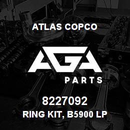 8227092 Atlas Copco RING KIT, B5900 LP | AGA Parts