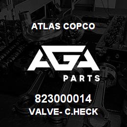 823000014 Atlas Copco VALVE- C.HECK | AGA Parts