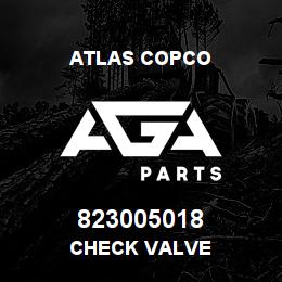 823005018 Atlas Copco CHECK VALVE | AGA Parts