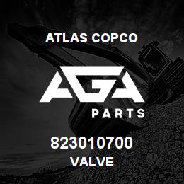 823010700 Atlas Copco VALVE | AGA Parts