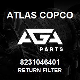 8231046401 Atlas Copco RETURN FILTER | AGA Parts