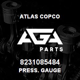 8231085484 Atlas Copco PRESS. GAUGE | AGA Parts