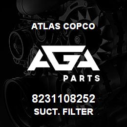 8231108252 Atlas Copco SUCT. FILTER | AGA Parts