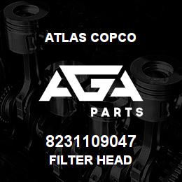 8231109047 Atlas Copco FILTER HEAD | AGA Parts