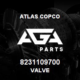 8231109700 Atlas Copco VALVE | AGA Parts