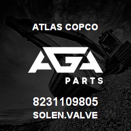8231109805 Atlas Copco SOLEN.VALVE | AGA Parts