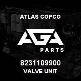 8231109900 Atlas Copco VALVE UNIT | AGA Parts