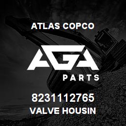 8231112765 Atlas Copco VALVE HOUSIN | AGA Parts
