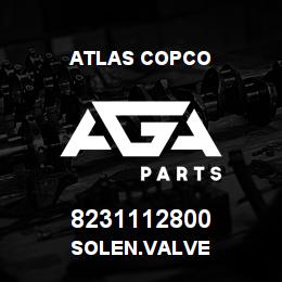 8231112800 Atlas Copco SOLEN.VALVE | AGA Parts