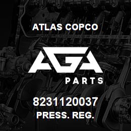8231120037 Atlas Copco PRESS. REG. | AGA Parts