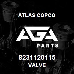 8231120115 Atlas Copco VALVE | AGA Parts