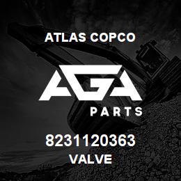 8231120363 Atlas Copco VALVE | AGA Parts