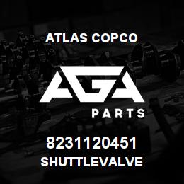 8231120451 Atlas Copco SHUTTLEVALVE | AGA Parts